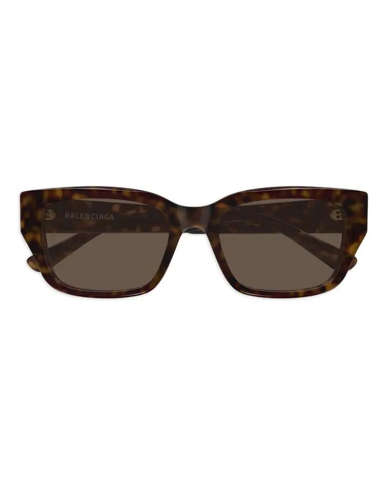 Balenciaga tortoiseshell-effect sunglasses - Braun Braun