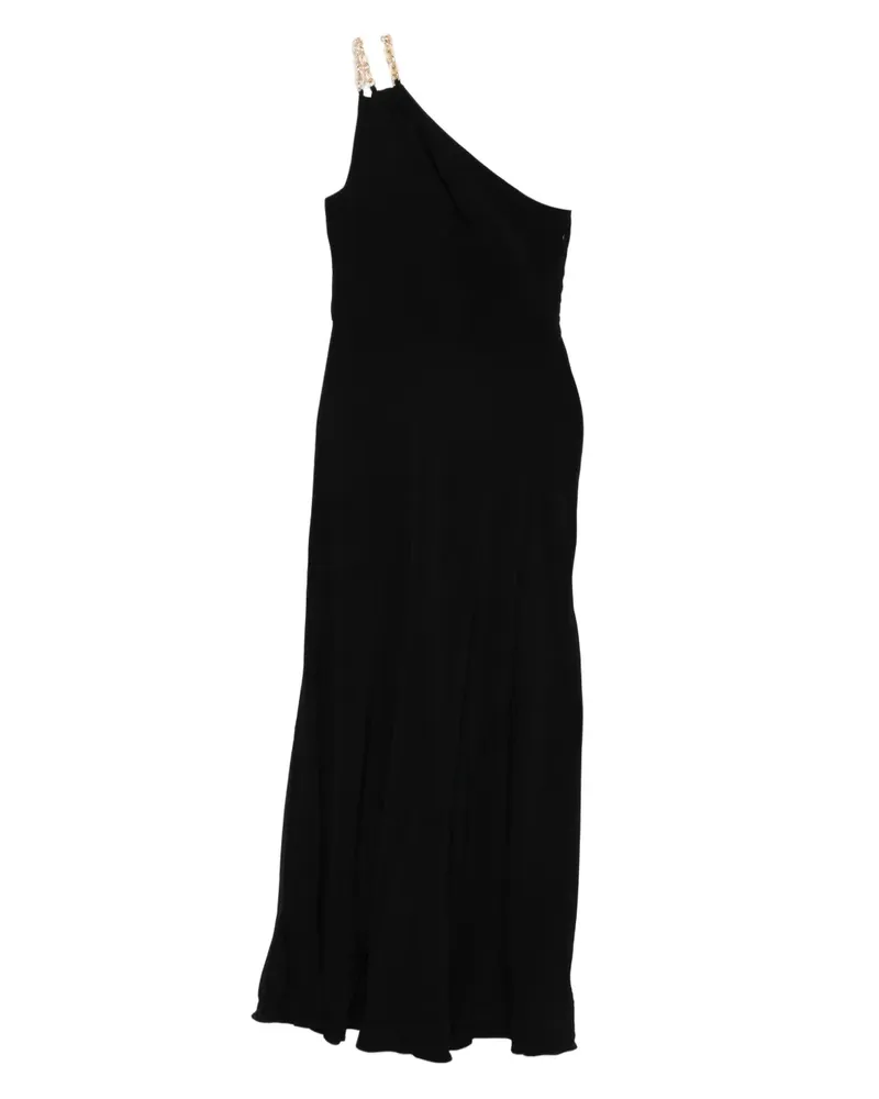 ba&sh Kleid mit Zierkette - Schwarz Schwarz