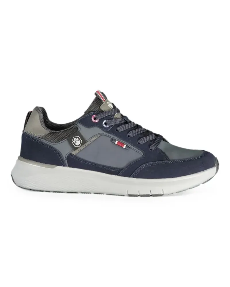 Lumberjack panelled low-top sneakers - Blau Blau