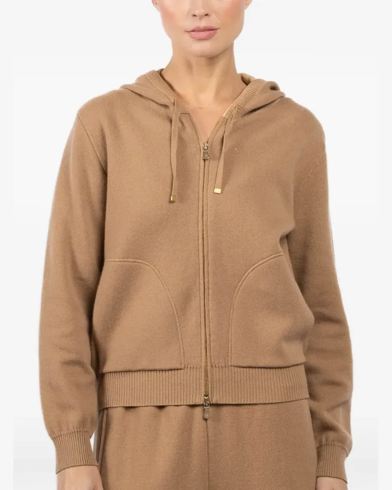 Eleventy hooded zip sweater - Braun Braun