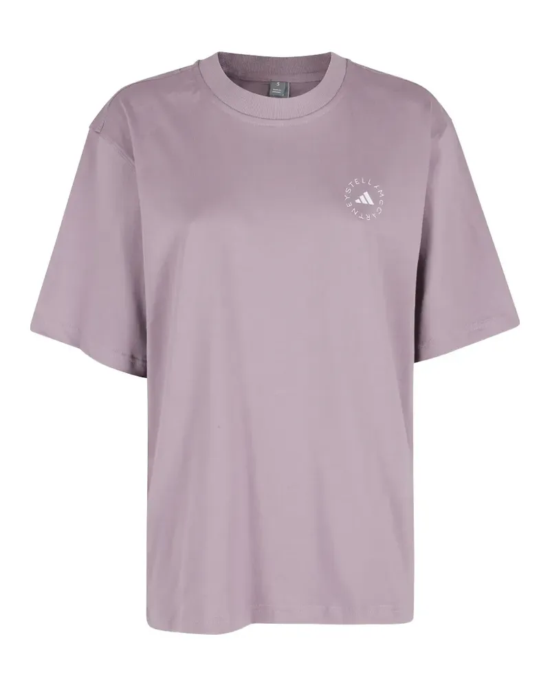 adidas T-Shirt mit Logo - Rosa Rosa