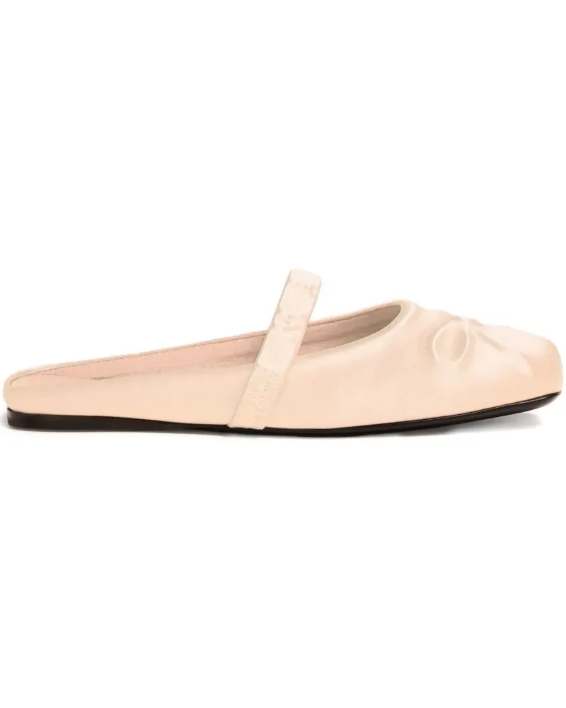 Marni Ballerinas mit Schleifendetail - Weiß Weiß