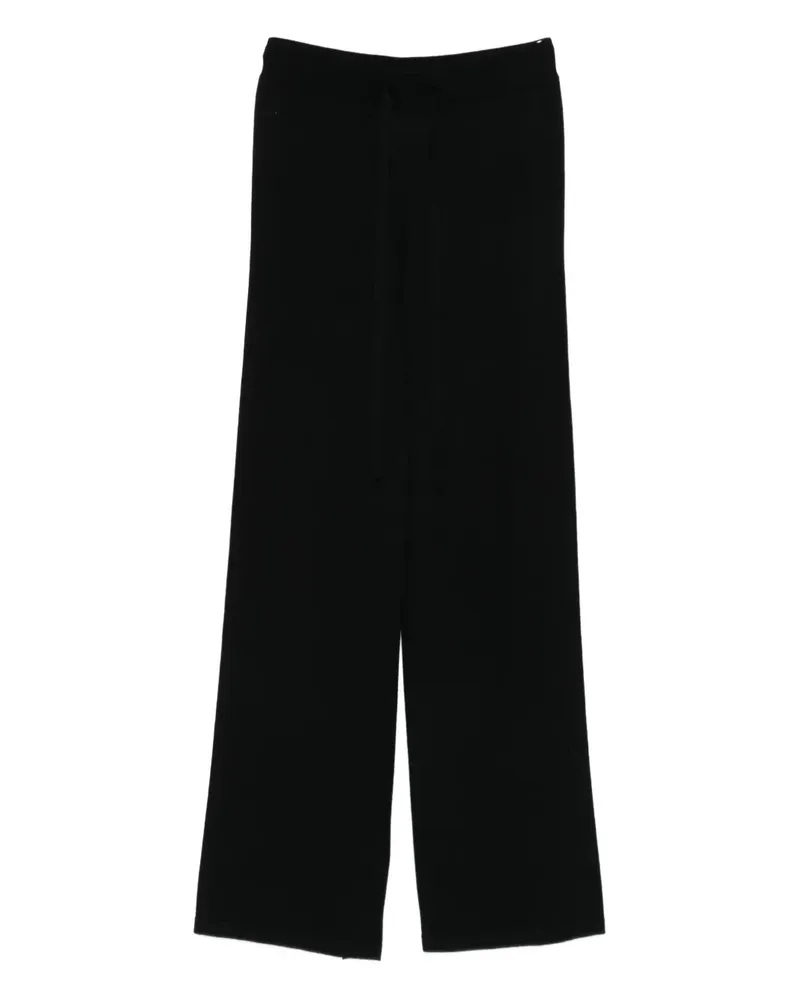 Hugenberg Hose mit Kordelzug - Schwarz Schwarz