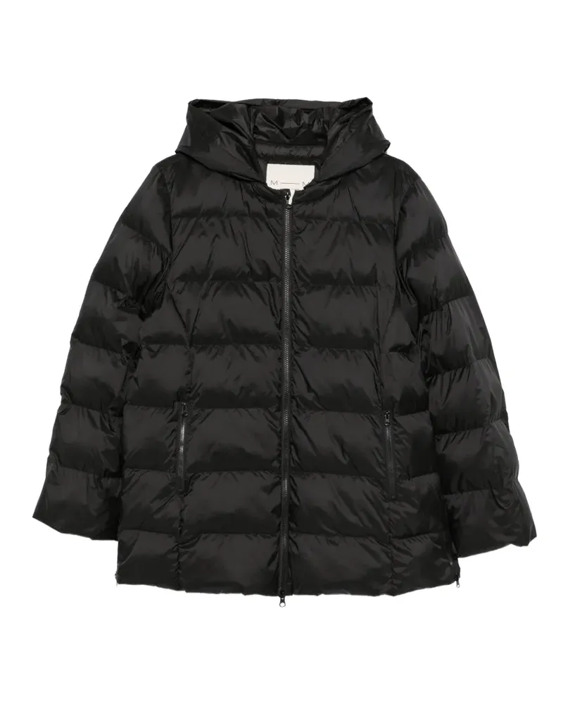 Max Mara quilted hooded jacket - Schwarz Schwarz