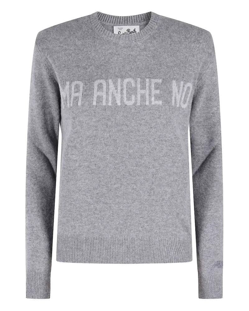 MC2 Saint Barth Pullover mit Rundhalsausschnitt - Grau Grau