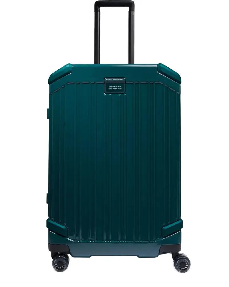 Piquadro Koffer mit vier Rollen - Grün Grün
