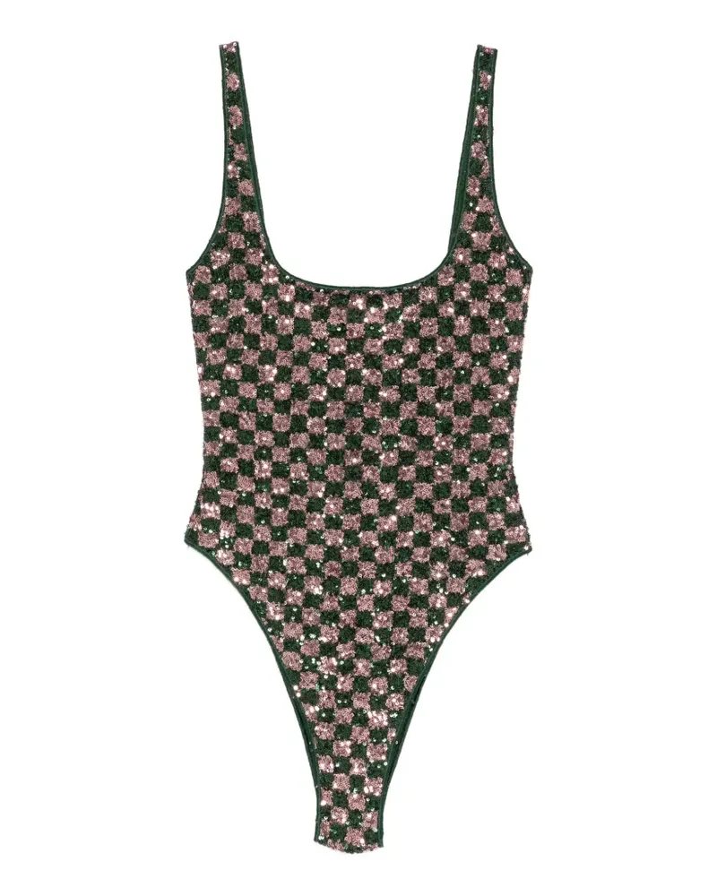 Oséree sequined swimsuit - Grün Grün