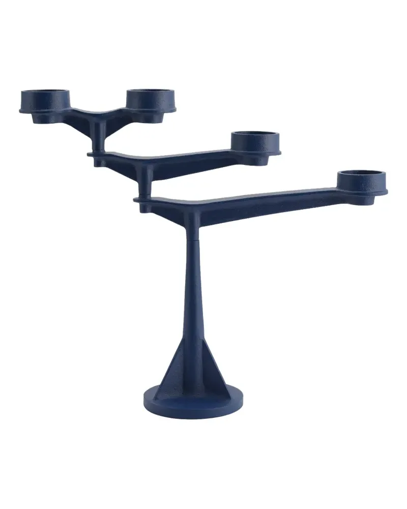 Tom Dixon Spin Candelabra (34cm x 38,6cm) - Blau Blau