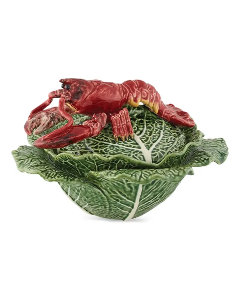 Bordallo Pinheiro Cabbage With Lobsters soup bowl - Rot Rot