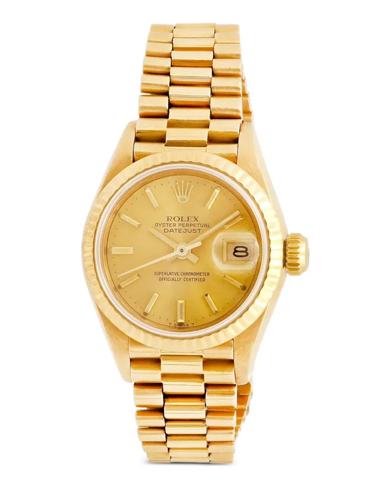 Rolex 1981 Datejust Armbanduhr 26 mm - Gold Gold