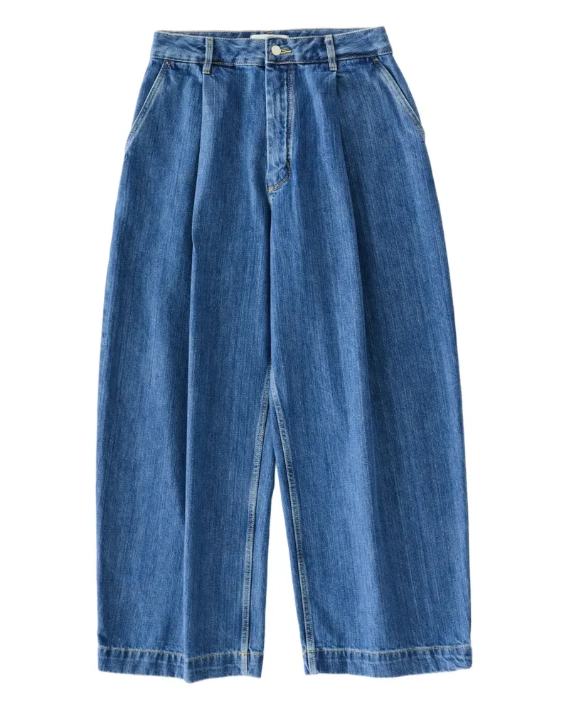 Studio Nicholson Jeans mit weitem Bein - Blau Blau