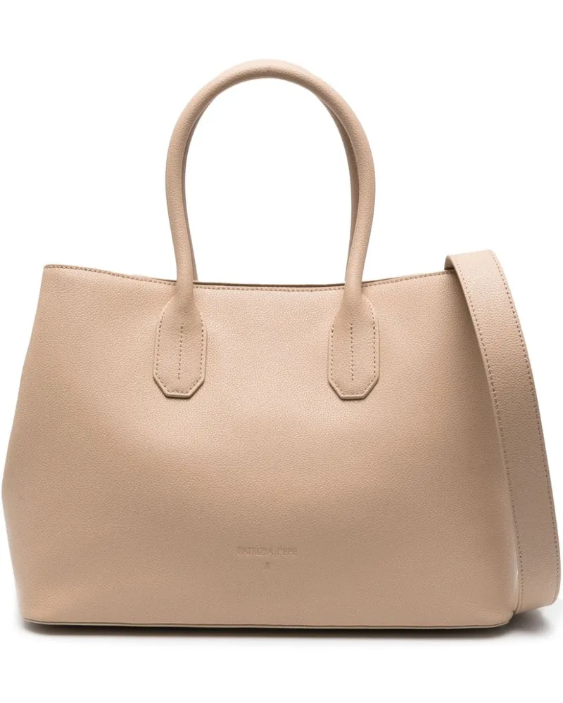 Patrizia Pepe Fly Bamby Shopper Nude