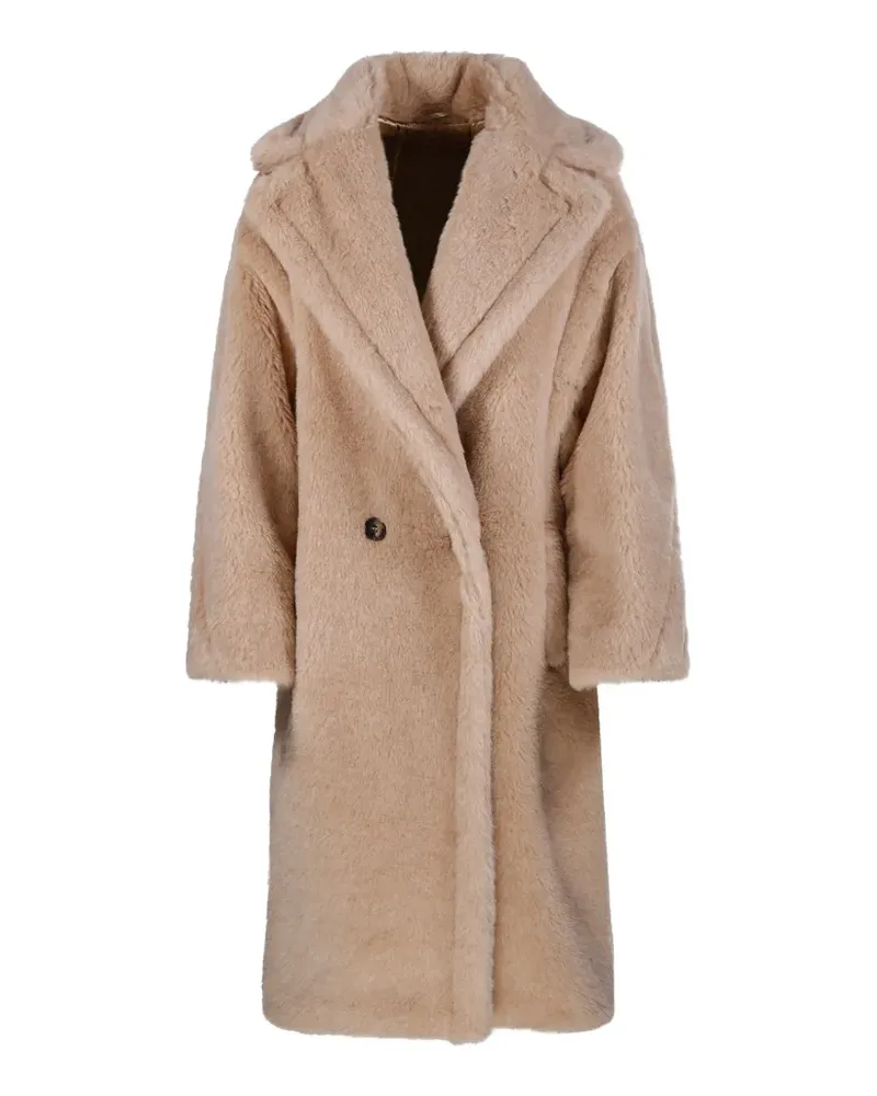 Max Mara Doppelreihiger Mantel - Nude Nude
