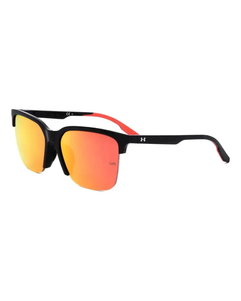 Under Armour Phenom Sonnenbrille mit eckigem Gestell - Schwarz Schwarz