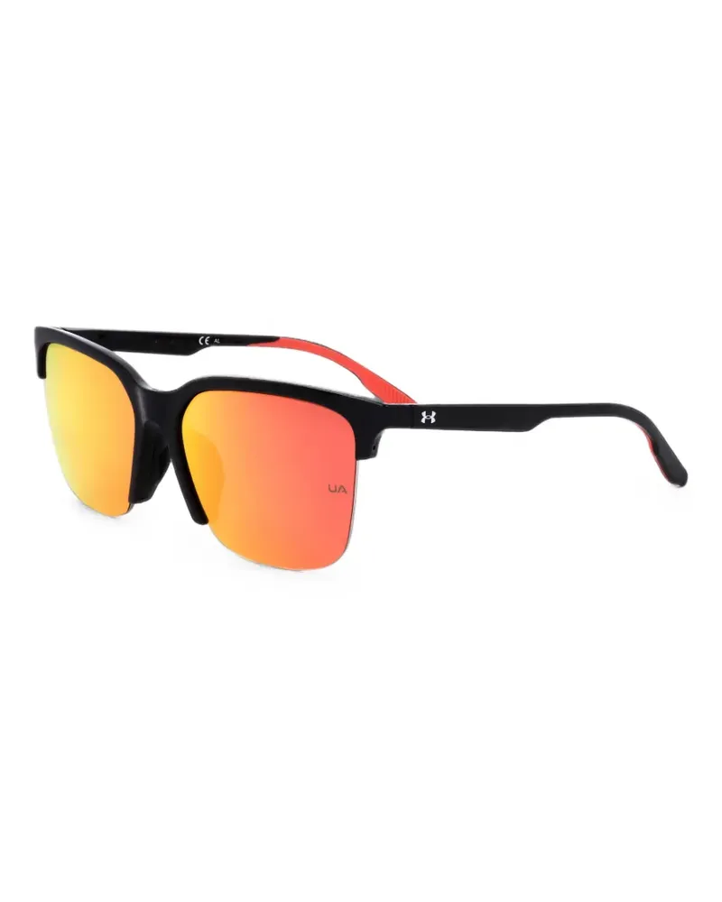 Under Armour Phenom Sonnenbrille mit eckigem Gestell - Schwarz Schwarz