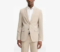 Karierter Jeckson Anzug - Nude