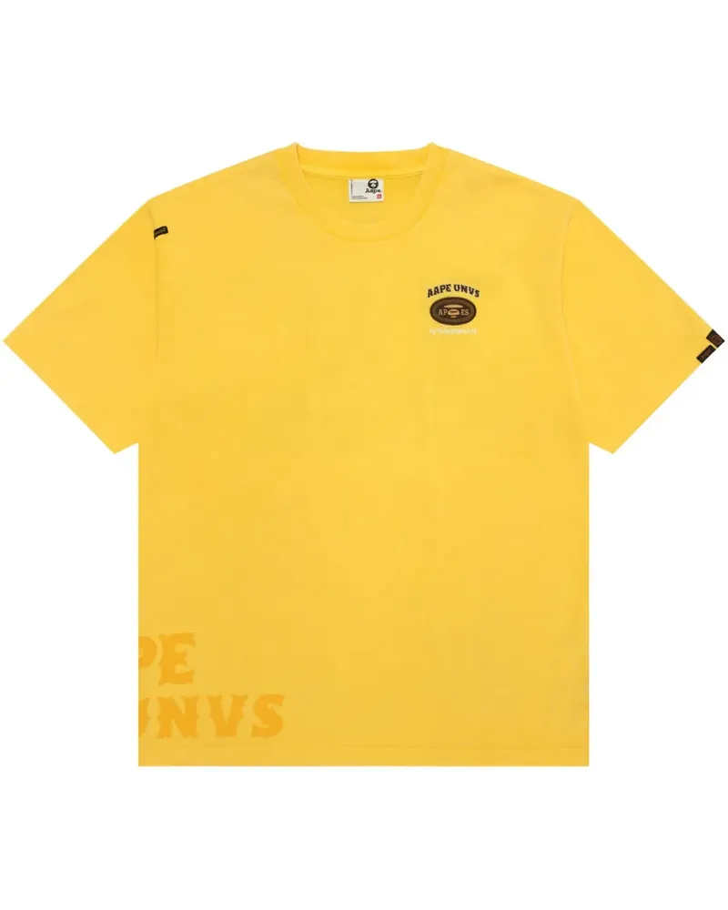 BAPE Moonface T-Shirt - Gelb Gelb