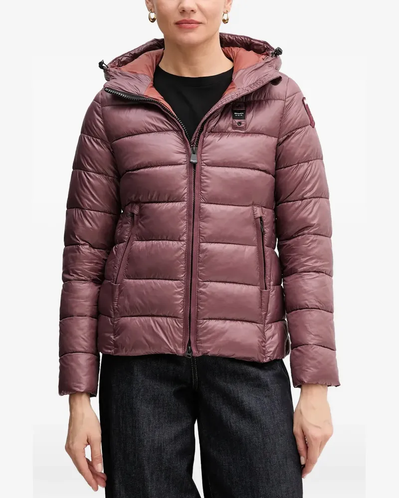 Blauer hooded quilted jacket - Violett Violett