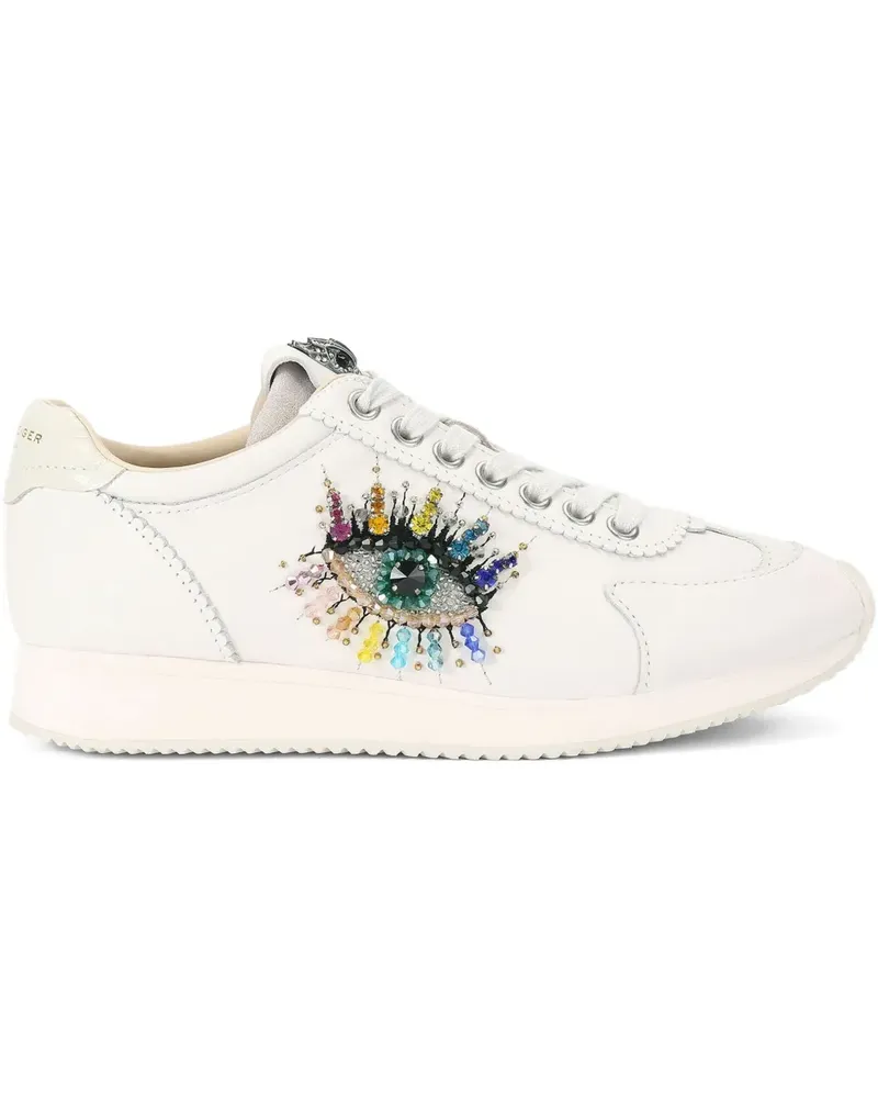 Kurt Geiger Islington Sneakers mit Kristallen - Weiß Weiß