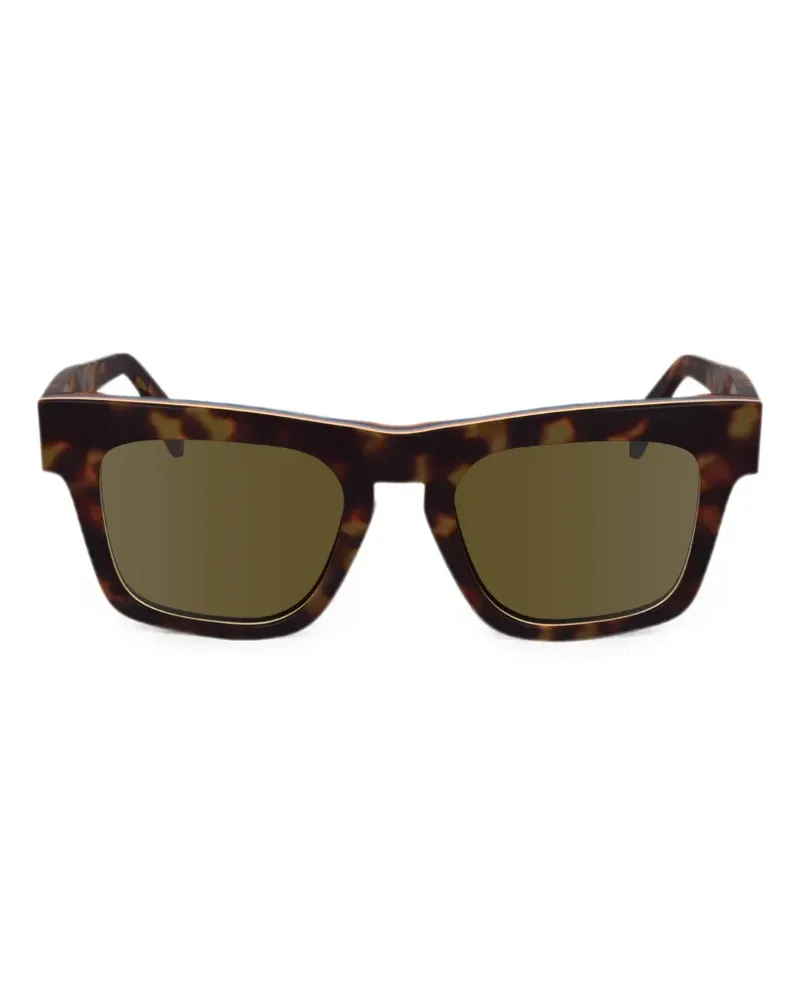 Paul Smith Kramer Sonnenbrille mit eckigem Gestell - Braun Braun