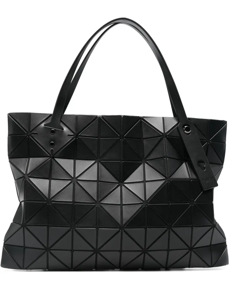 Issey Miyake Geometrische Rock Matte Schultertasche - Schwarz Schwarz