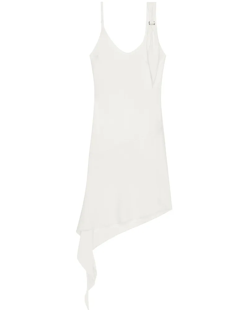 Courrèges Minikleid mit Knotendetail - Weiß Weiß