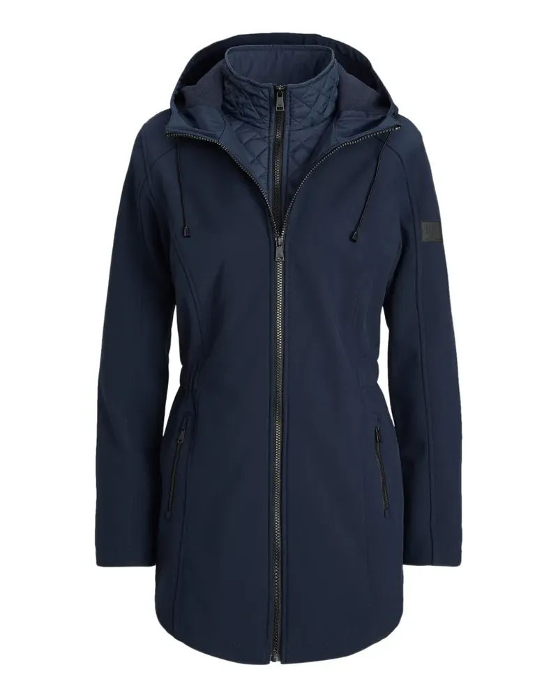 Ralph Lauren drawstring-waist hooded coat - Blau Blau