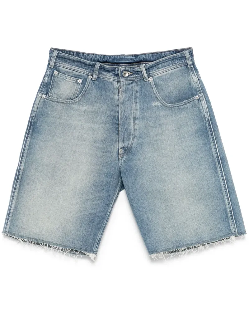 Maison Margiela Ausgefranste Jeans-Shorts - Blau Blau