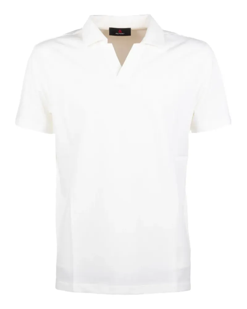 Peuterey V-neck polo shirt - Weiß Weiß