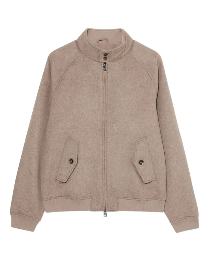 Brooks Brothers Jacke mit Reißverschluss - Nude Nude