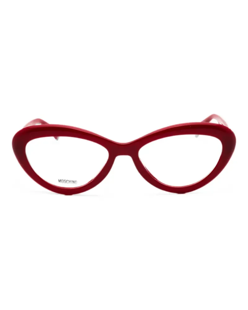 Moschino cat-eye-frame glasses - Rot Rot