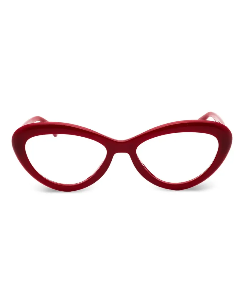 Moschino Cat-Eye-Brille - Rot Rot