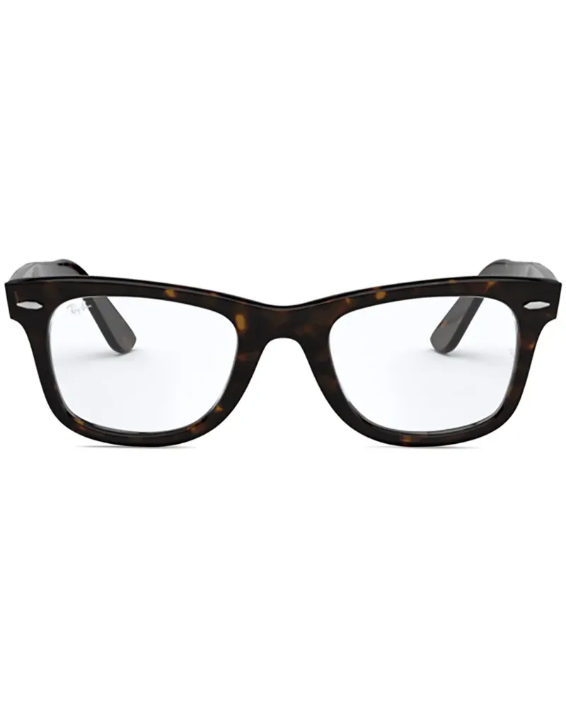 Ray Ban Brille im Wayfarer-Design - Braun Braun