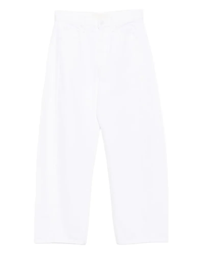 Mother The Full-Pipe Ankle Jeans - Weiß Weiß