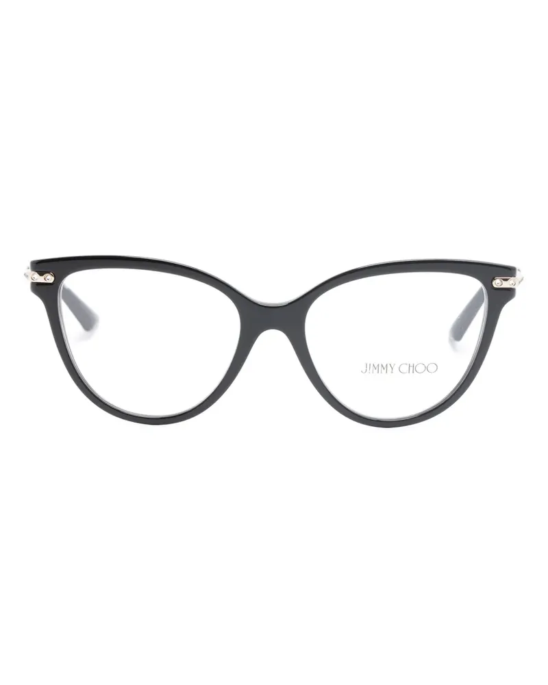 Jimmy Choo JC3001B Cat-Eye-Brille - Schwarz Schwarz