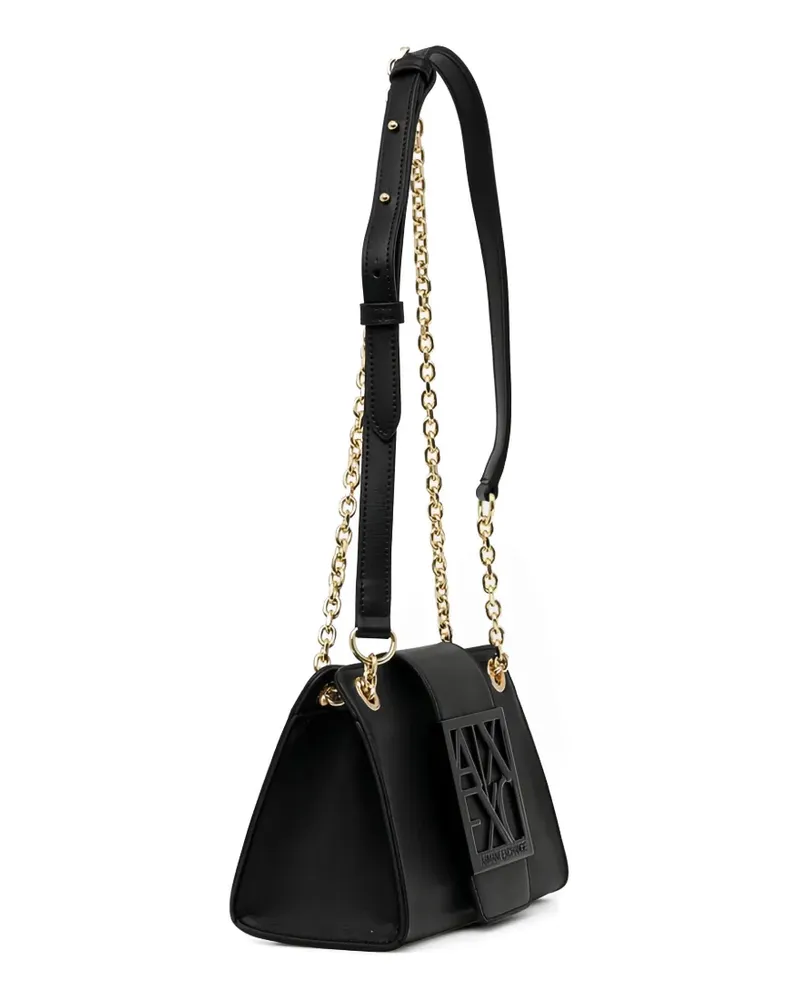 Armani Exchange logo-embellishment crossbody bag - Schwarz Schwarz