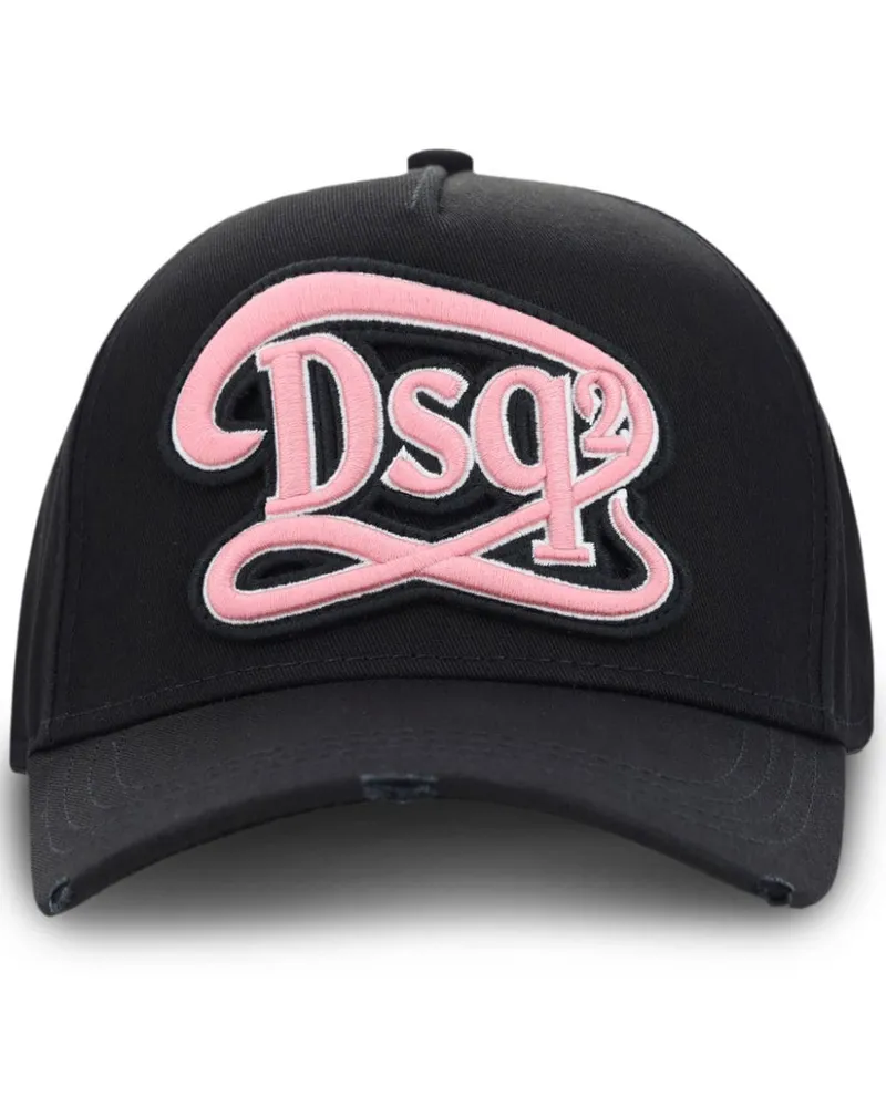 Dsquared2 Dsq2 Baseballkappe - Schwarz Schwarz