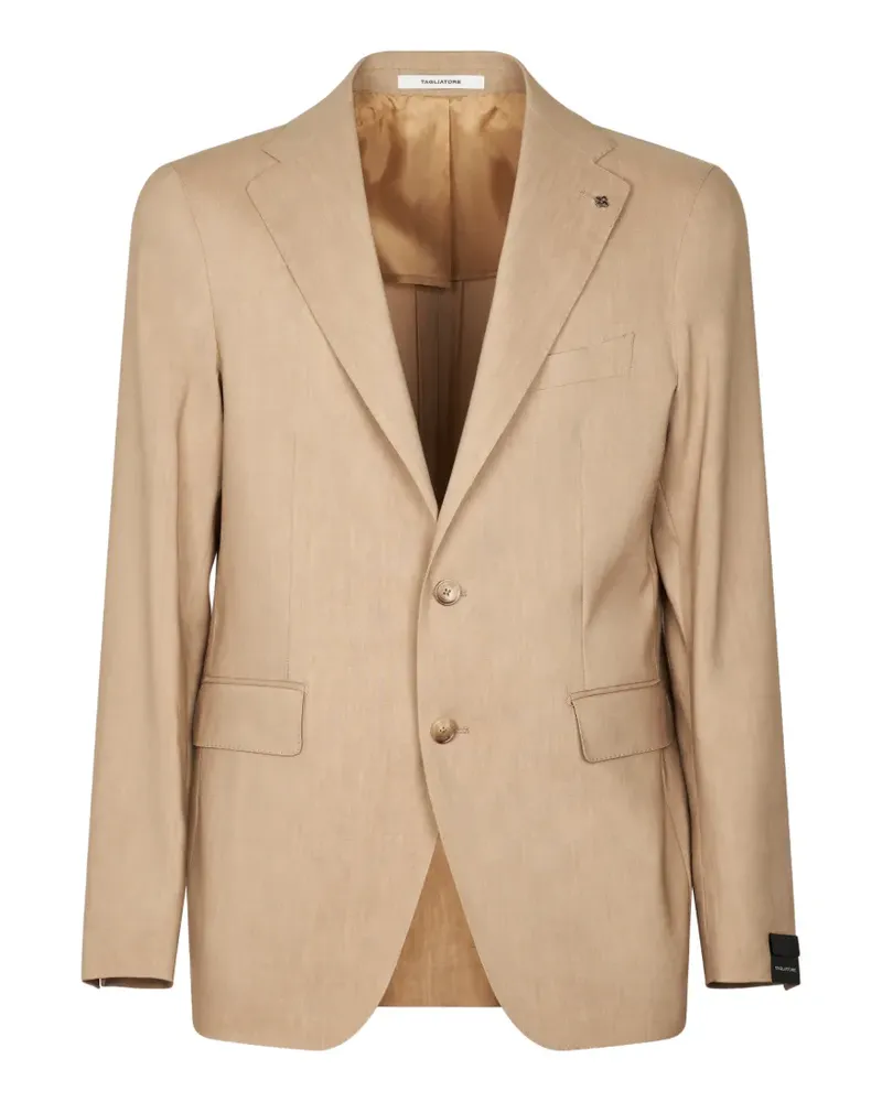 Tagliatore Einreihige Jacke mit fallendem Revers - Nude Nude