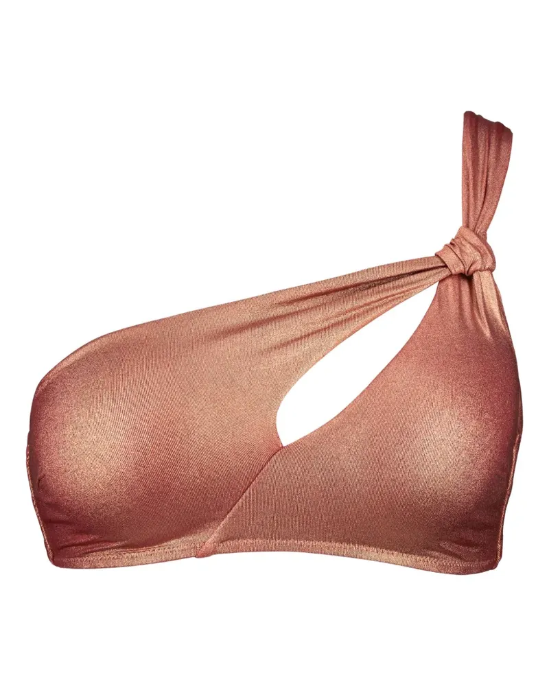 Aubade Sunlight Glow one-shoulder bikini top - Rosa Rosa