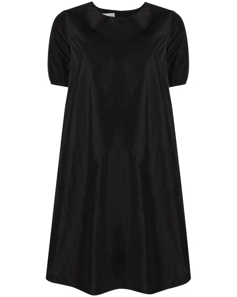 Blanca Kleid mit rundem Ausschnitt Schwarz
