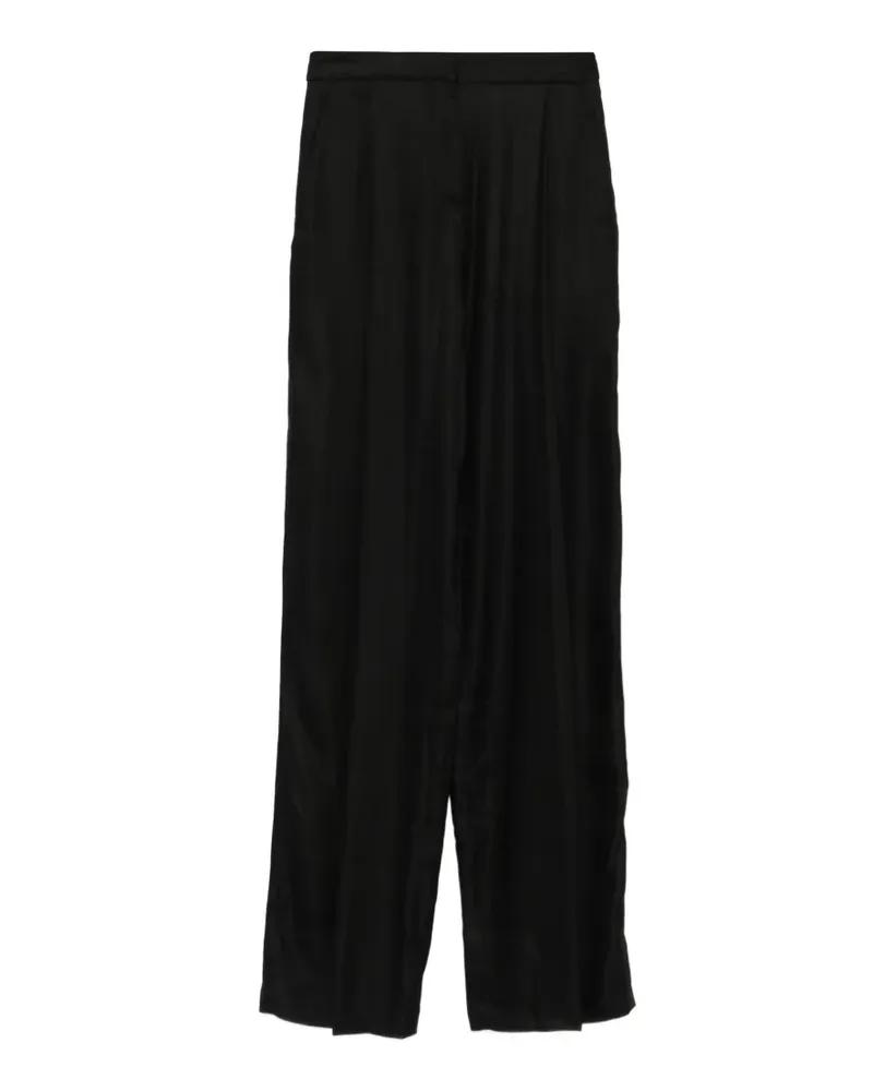 Elisabetta Franchi pleated trousers - Schwarz Schwarz