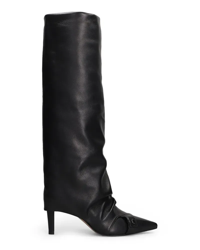 The Seller Stiefel mit spitzer Kappe - Schwarz Schwarz
