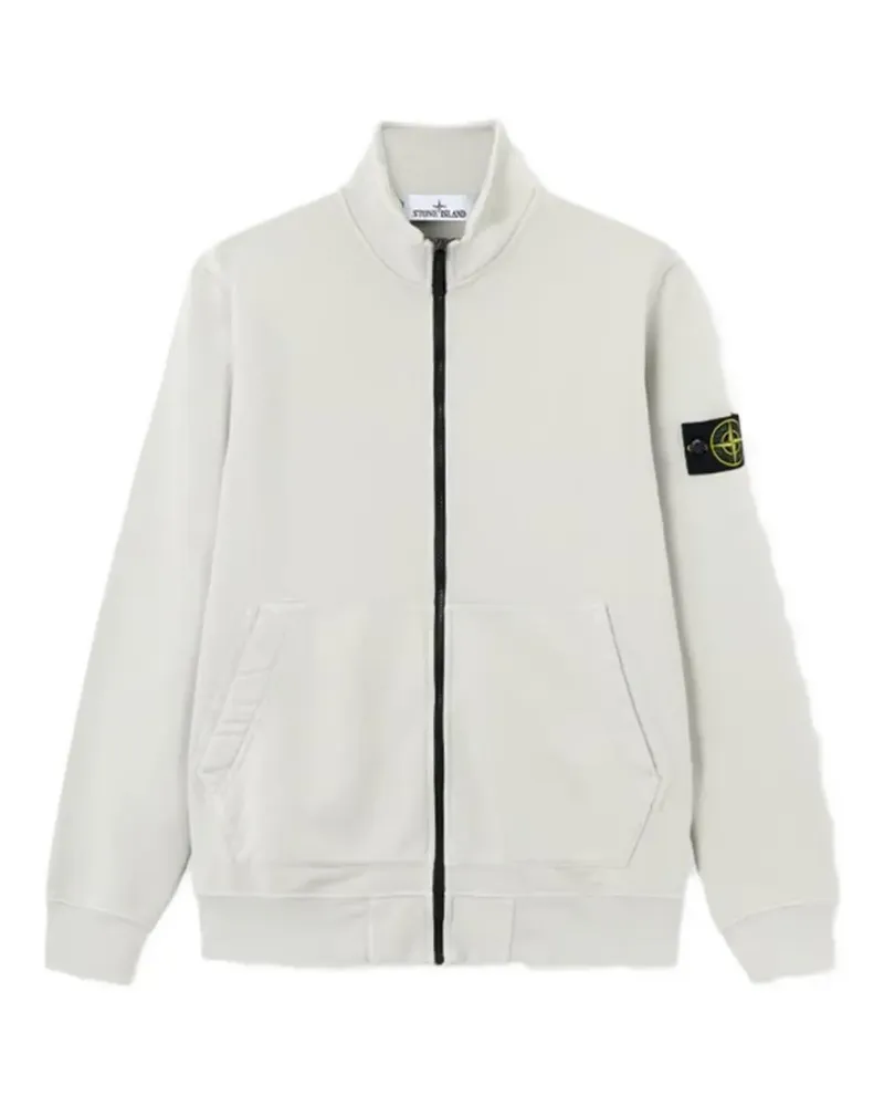 Stone Island zip mock-neck sweatshirt - Nude Nude