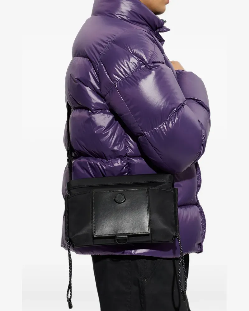 Moncler Kenton Drill messenger bag - Schwarz Schwarz