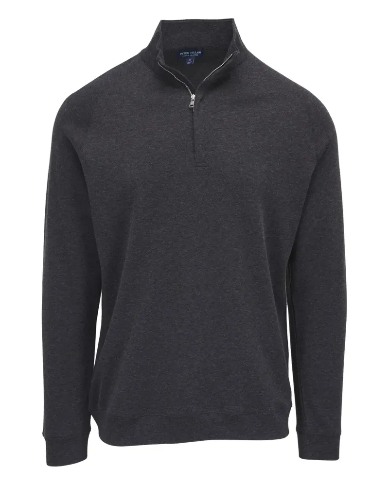 Peter Millar Sweatshirt mit Reißverschluss - Schwarz Schwarz