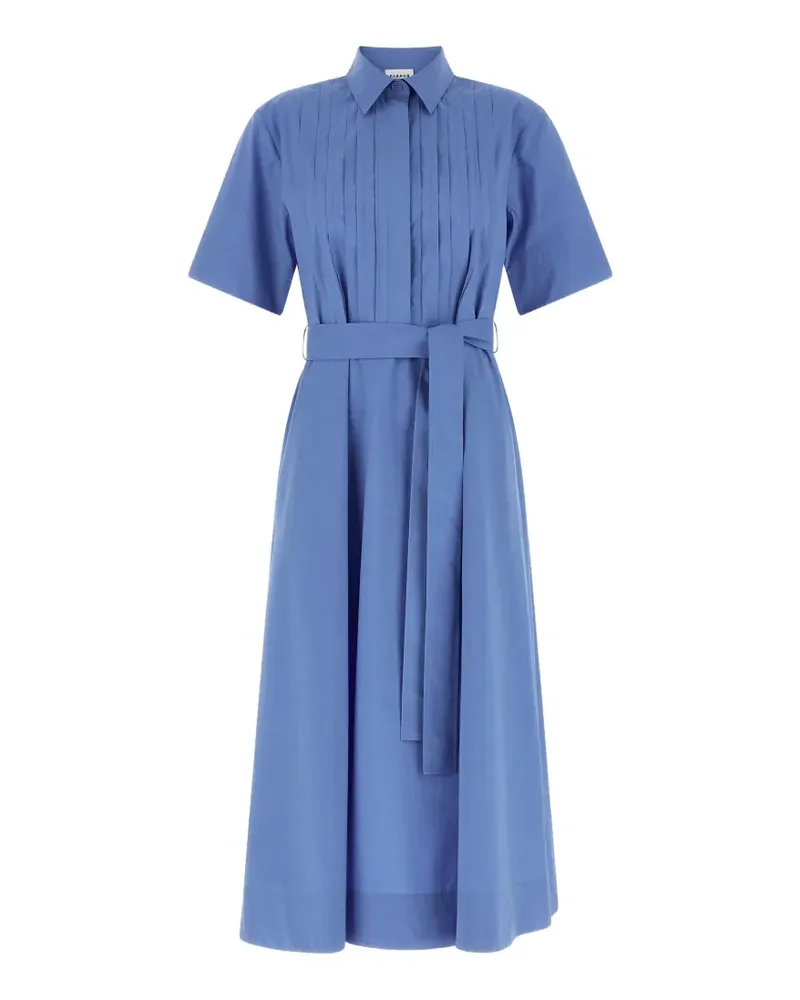 P.A.R.O.S.H. P.A.R.O H. Canyox26 pleated midi dress - Blau Blau