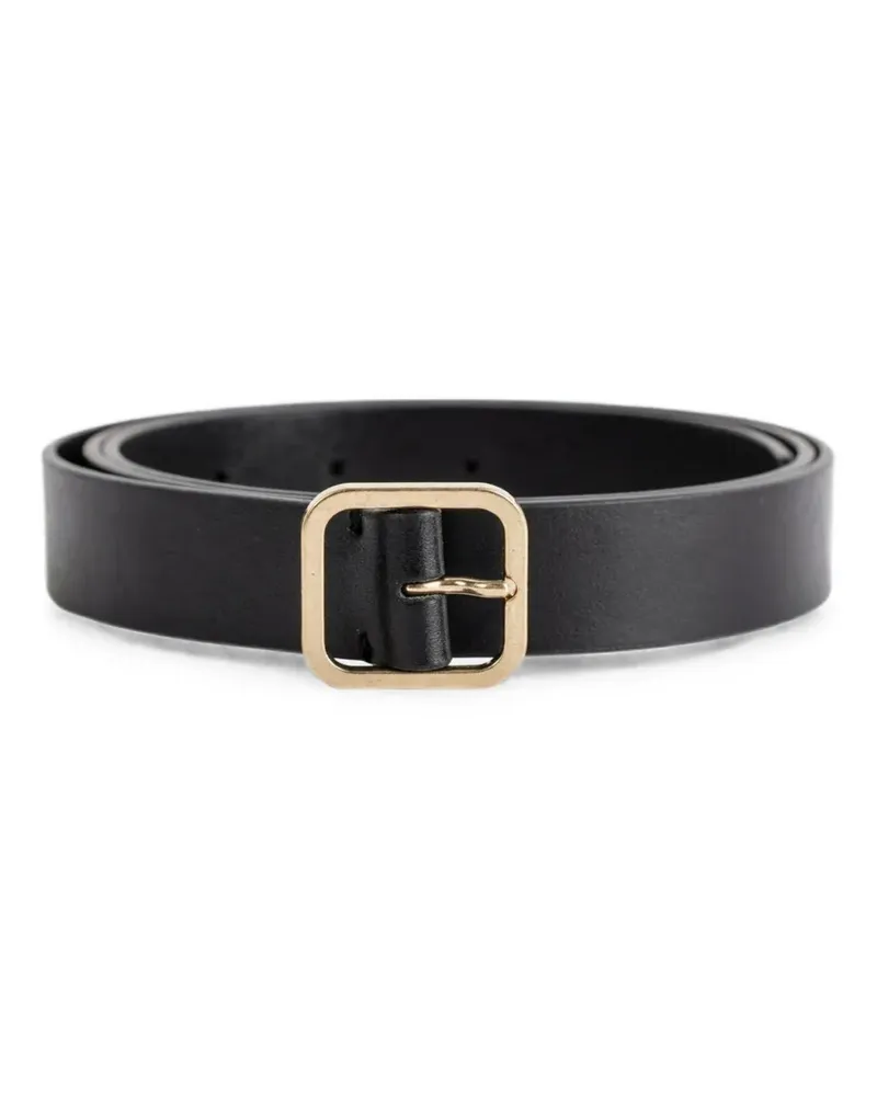 Marsèll Quadra leather belt - Schwarz Schwarz