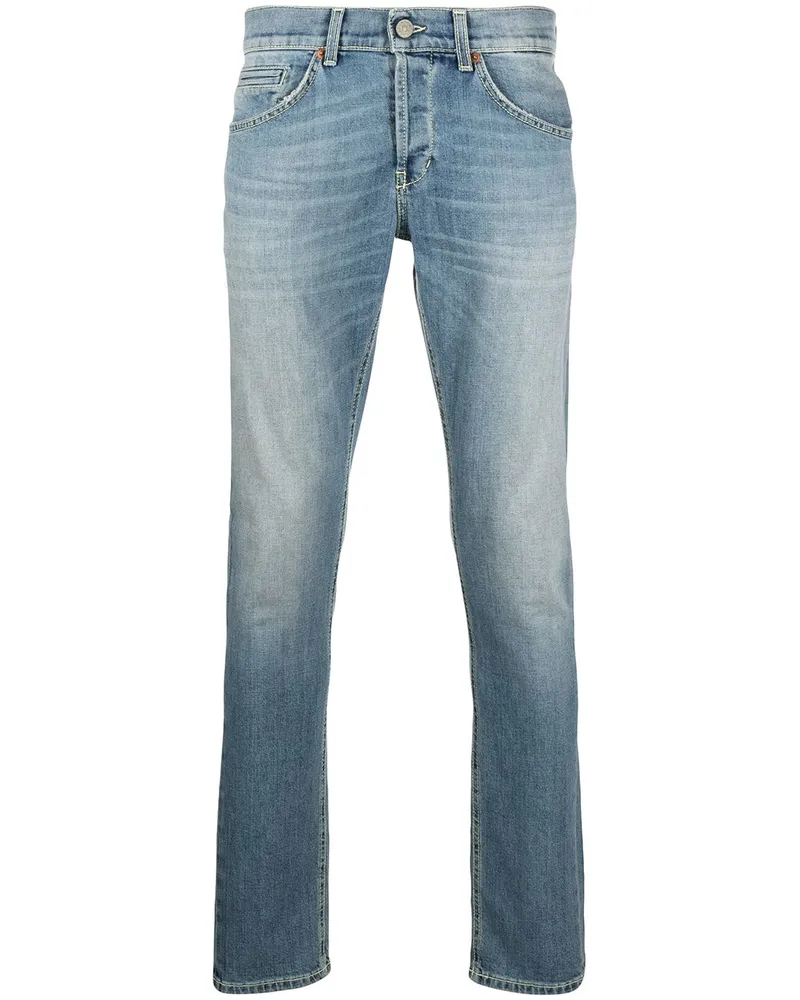 Dondup Jeans im Distressed-Look - Blau Blau