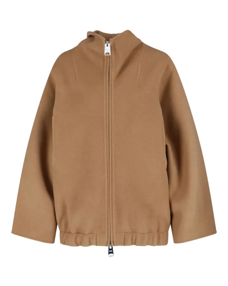 KHAITE zip-up jacket - Braun Braun