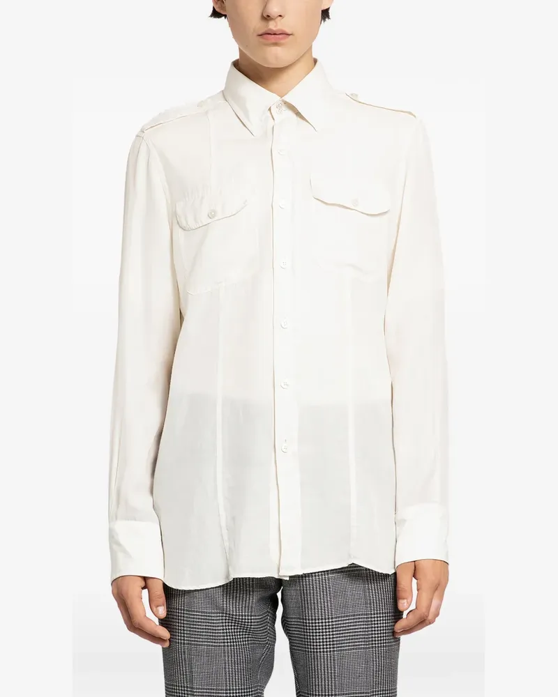 Tom Ford pocket shirt - Weiß Weiß